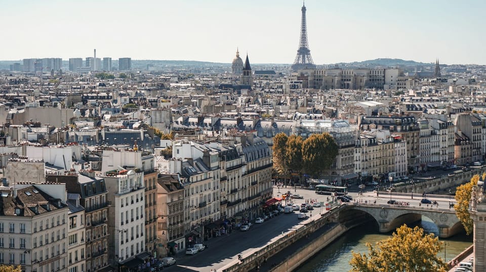 Paris vista do alto