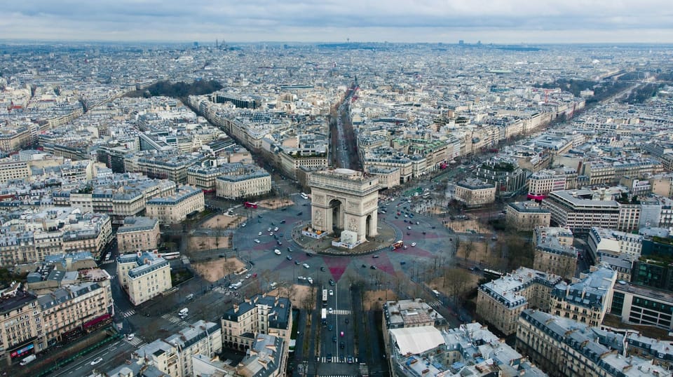 Vista aérea de Paris